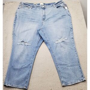 Universal Thread Jeans Womens 28 Blue‎ Denim Comfort Stretch High Rise 90s Slim